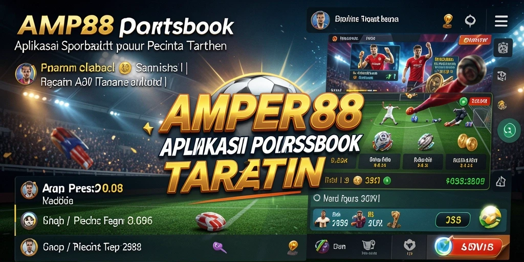 Tampilan menarik dari gameplay aplikasi Sportsbook AMPER88.
