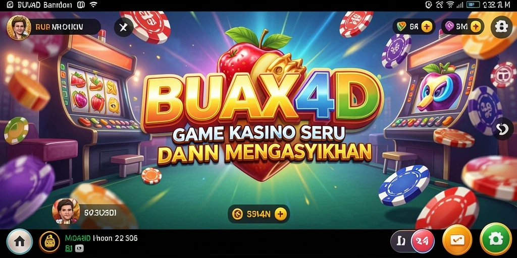 Tampilan gameplay menarik BUAH4D dengan grafis memukau.