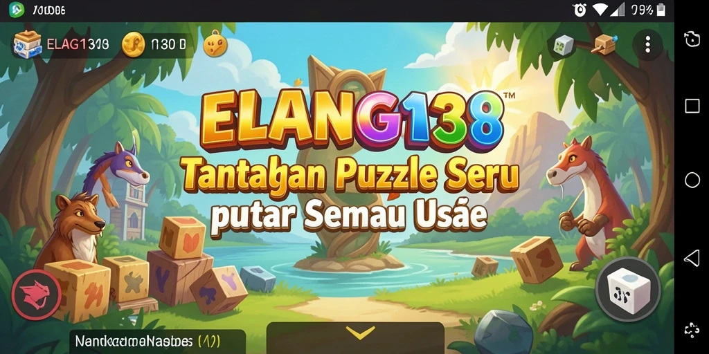 Screenshot edgy dari gameplay menarik ELANG138.