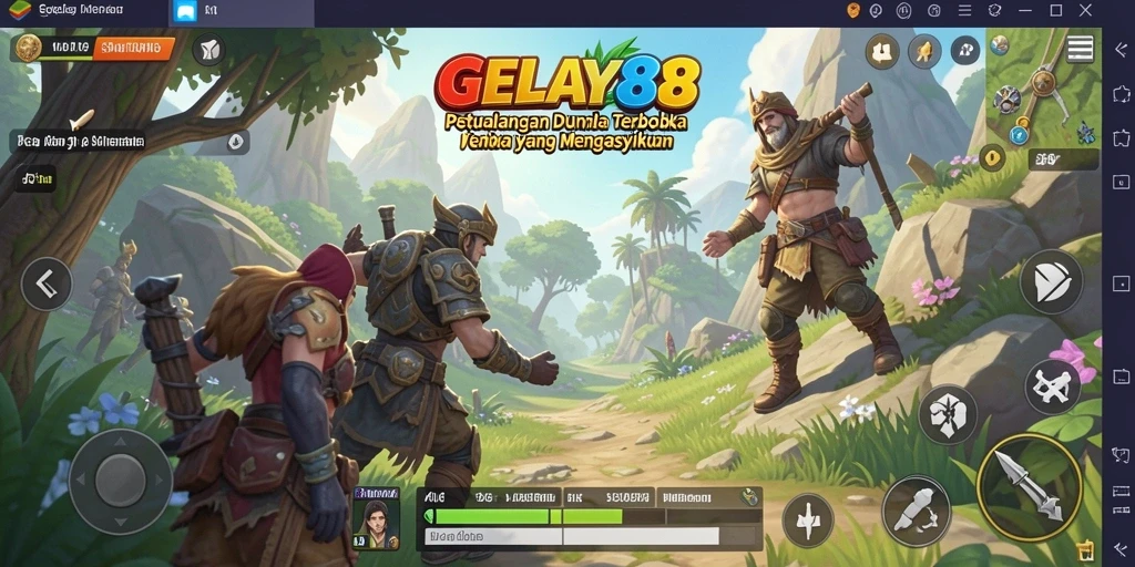 Screenshot gameplay yang menampilkan aksi seru dan eksplorasi dunia terbuka.