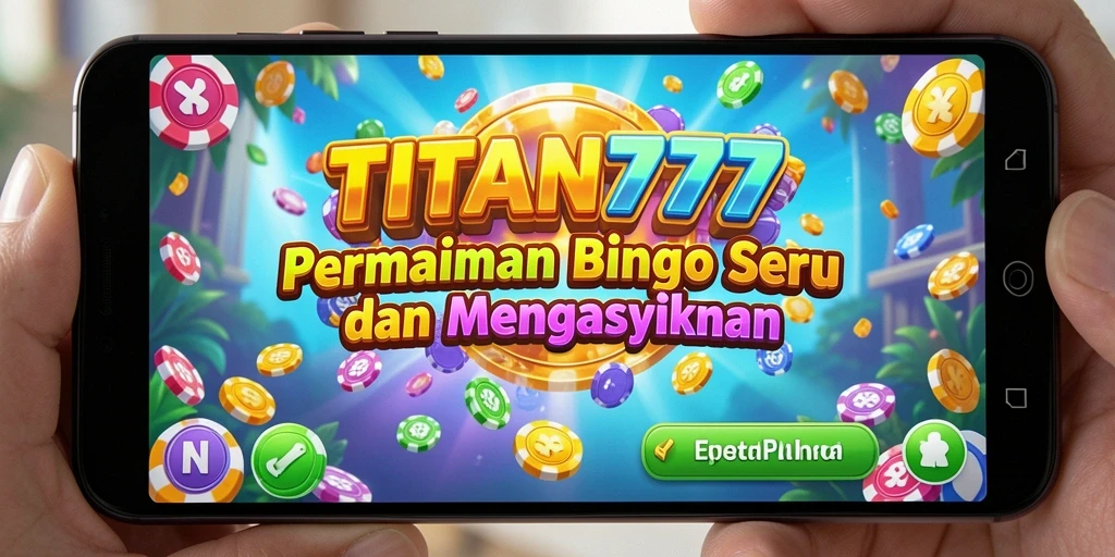 Tampilan gameplay seru saat bermain Bingo di TITAN777.
