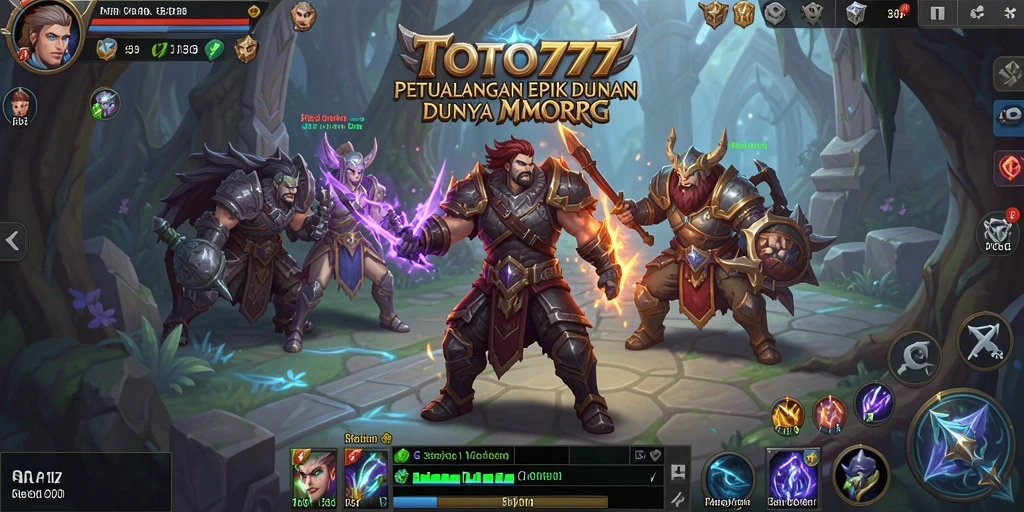 Screenshot utama TOTO777 menampilkan aksi konyol dan grafis yang menawan.