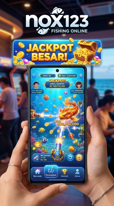 Tampilan utama aplikasi nox123 yang intuitif dan mudah digunakan.